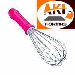 BATEDOR FUE DE 30 CM INOX COR PINK PRDUTO COM NOTA FISCAL