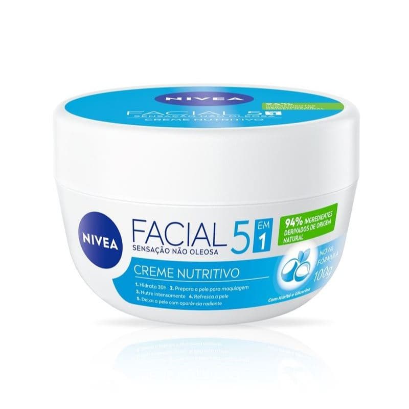 Nivea Creme Facial Nutritivo 100g .