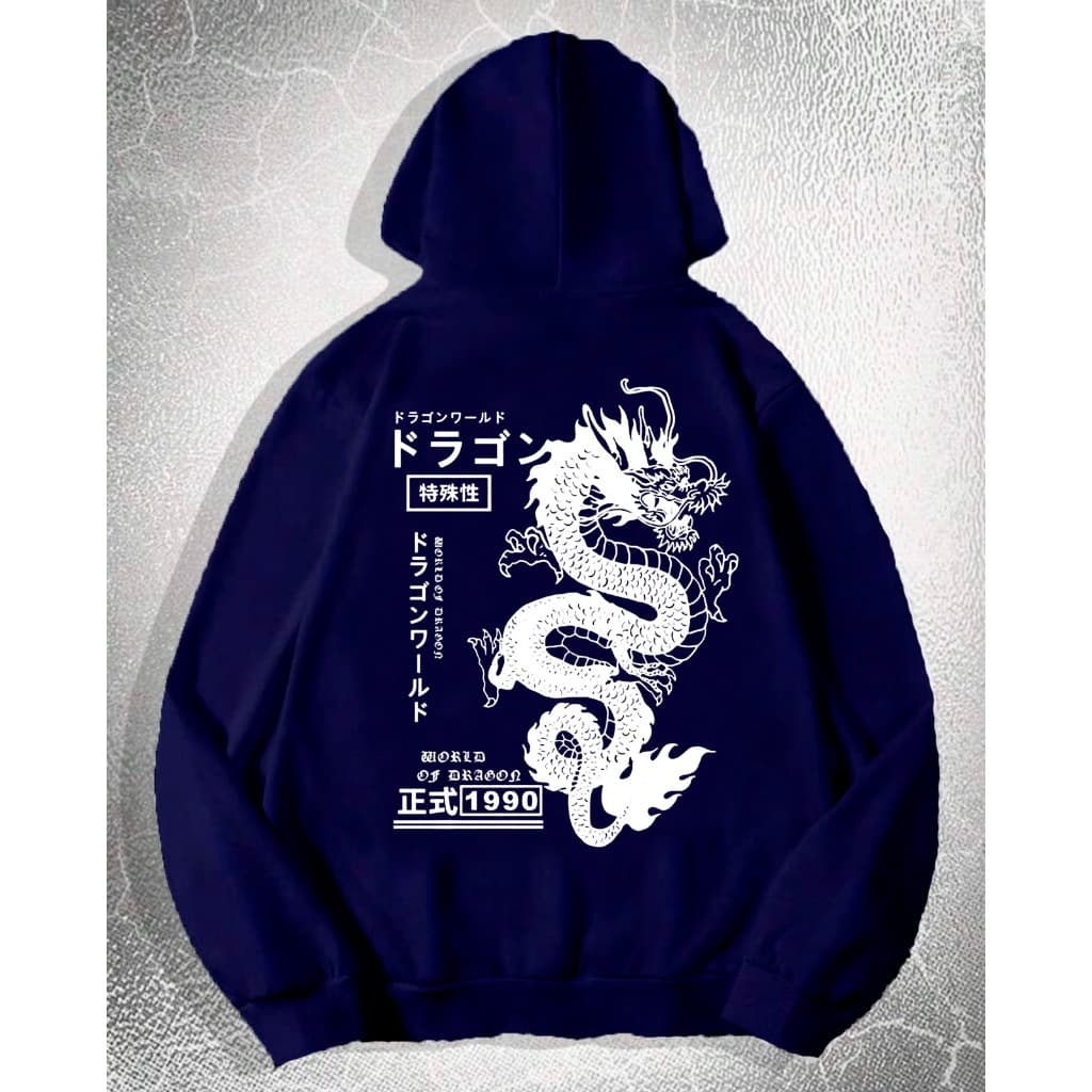 Moletom Canguru Dragão Chinês Com Capuz E Bolso Casaco Feminino Masculino Flanelado Unissex Inverno Frio Blusa