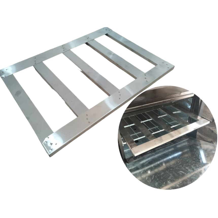Grade para Forno Industrial 54 L Aço Inoxidável