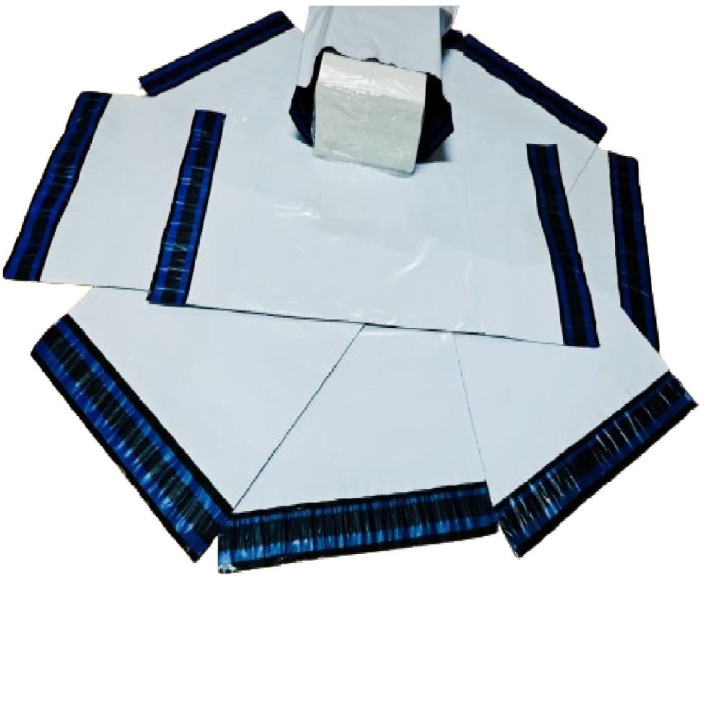 1000 Envelope de Segurança Embalagem Plastica BRANCO Correio Saco Correio 12x18 Mil Peças