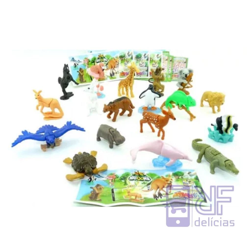 Brinquedos Kinder Ovo Natoons - Colecionáveis