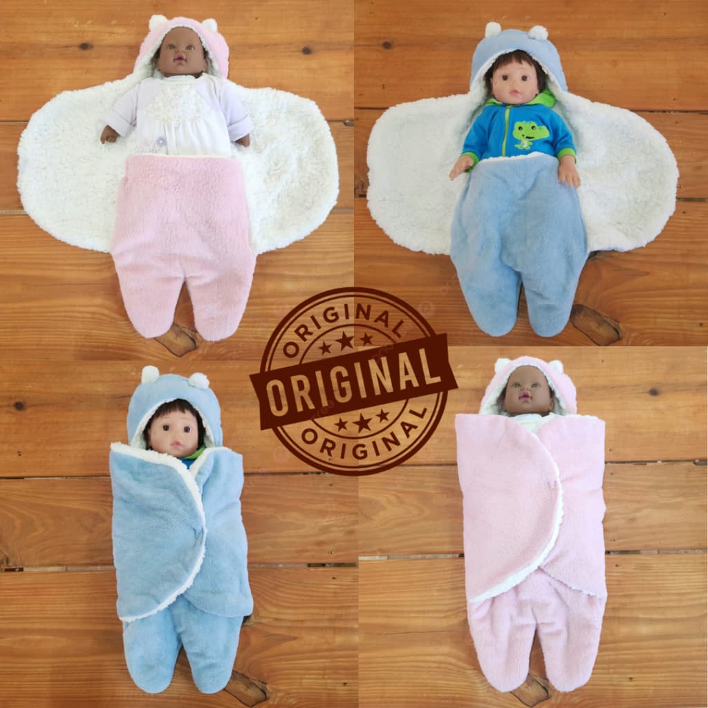 Saco de Bebê Para Dormir Sherpa Carneirinho Microfibra Liso Estampado