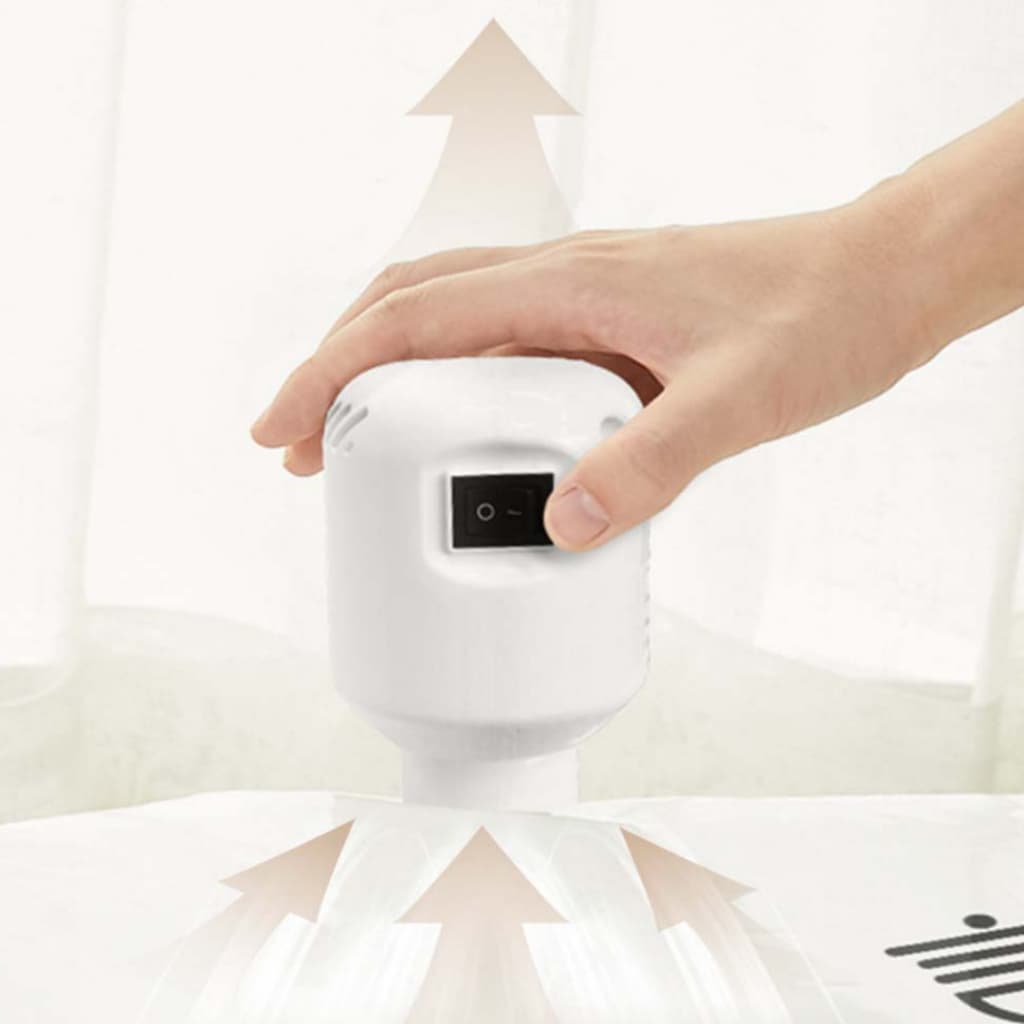 Bomba Elétrica  Sucção Para Saco A Vácuo Organizado