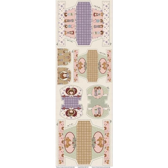 PAINEL DE NECESSAIRES ( DIVERSOS ) Cada unidade desse tecido corresponde 50cm X 150 cm (comprimento x largura).