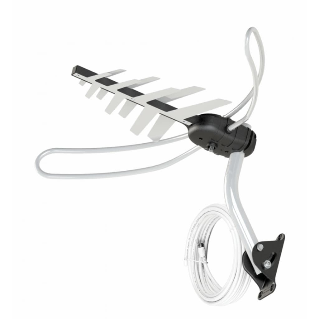 Antena de TV Digital Externa Aquario DTV-3000 com suporte e Cabo 16 Metros