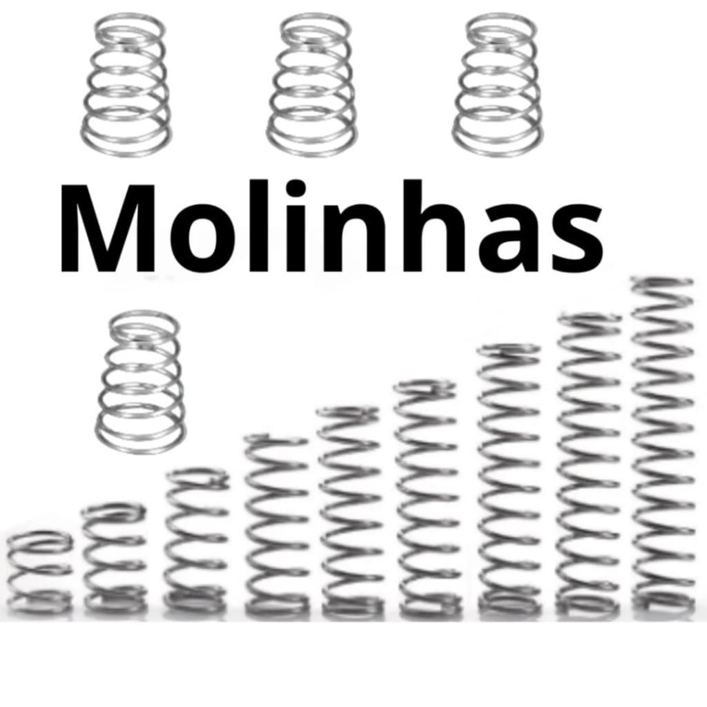 molinha de compressão p/ umidificador difusor de ar retifica mola de reparos em máquinas e aparelhos