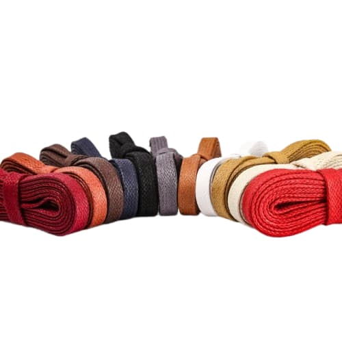 1 par Cadarço Premium 1,20m 1,50m 1,80m algodão encerado rustico tenis sapato chuck taylor blazer