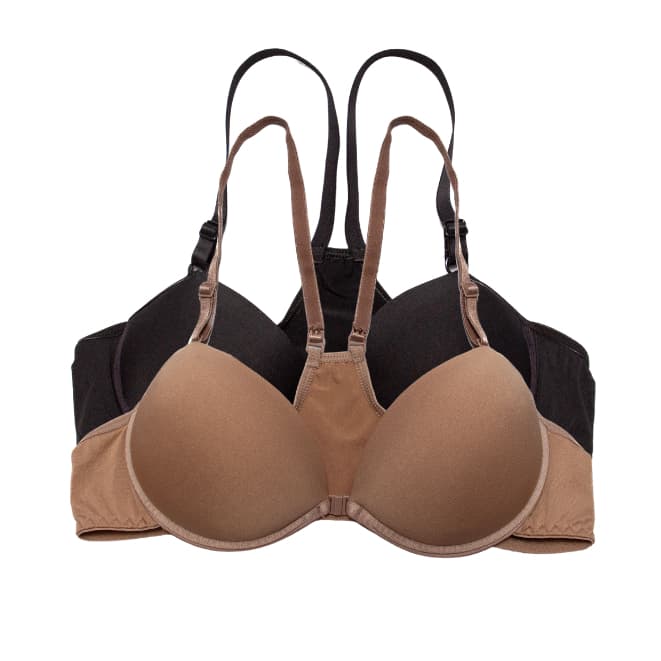 Kit 2 Sutiã Com Bojo Nadador Camisetinha Com Abotoador