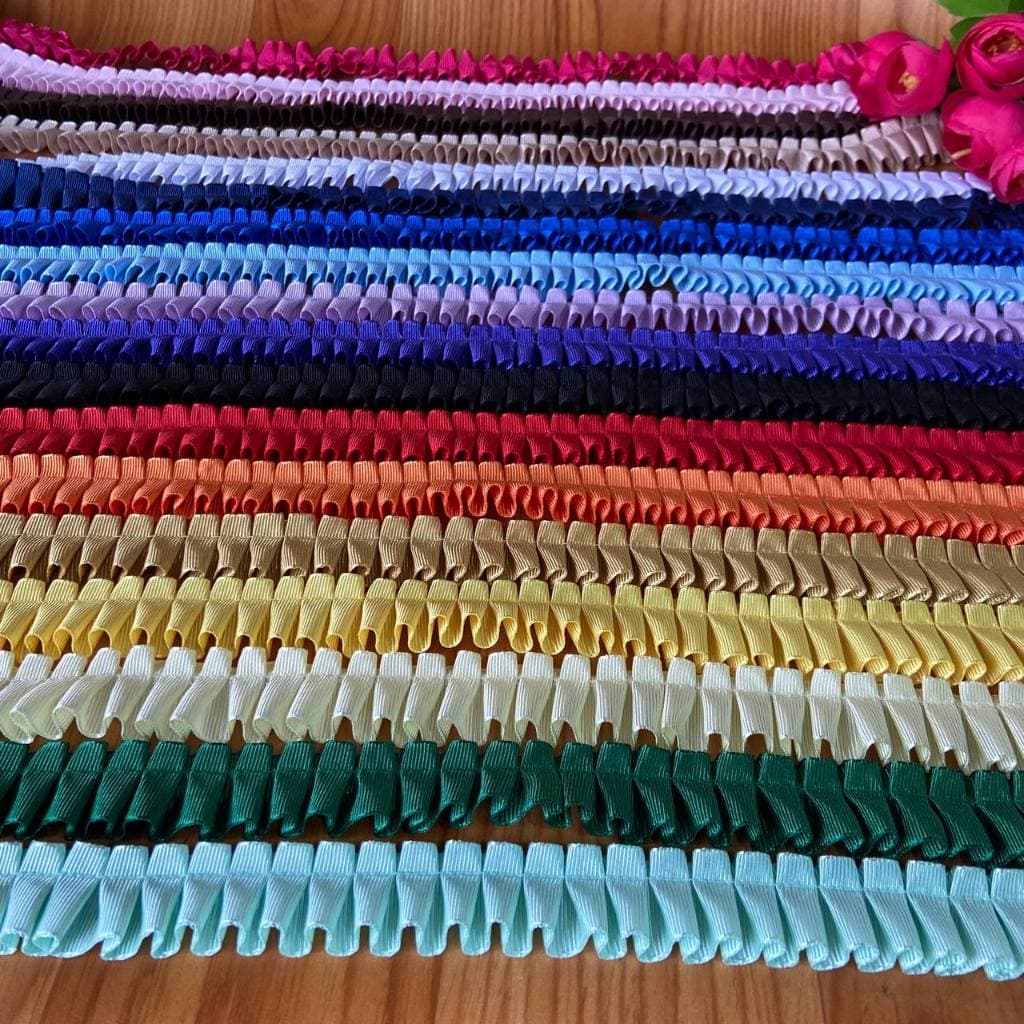 Fita drapeada TB1 com 22mm valor 2 Metro festa infantil personalizado de luxo