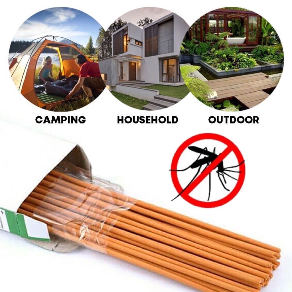 Kit 90 Palitos Incenso Repelente mata mosquito /moscas kit com 3 caixas Fragrância Osmanthus AA