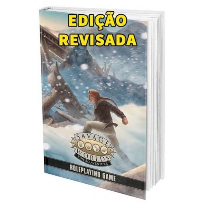 Savage Worlds Edição Aventura: Livro de Regras Revisado (Versão Econômica) - RPG