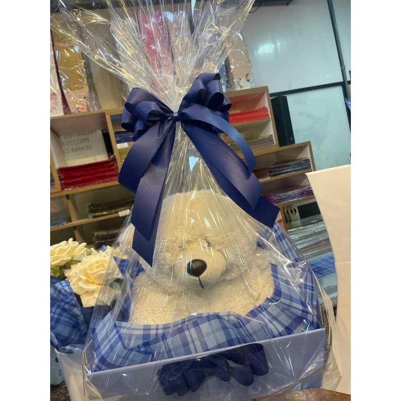 SACO 45X59 CM TRANSPARENTE DECORADO PARA EMBALAR /PRESENTE / MAE / Namorados / Com 10 ou 25 UNI