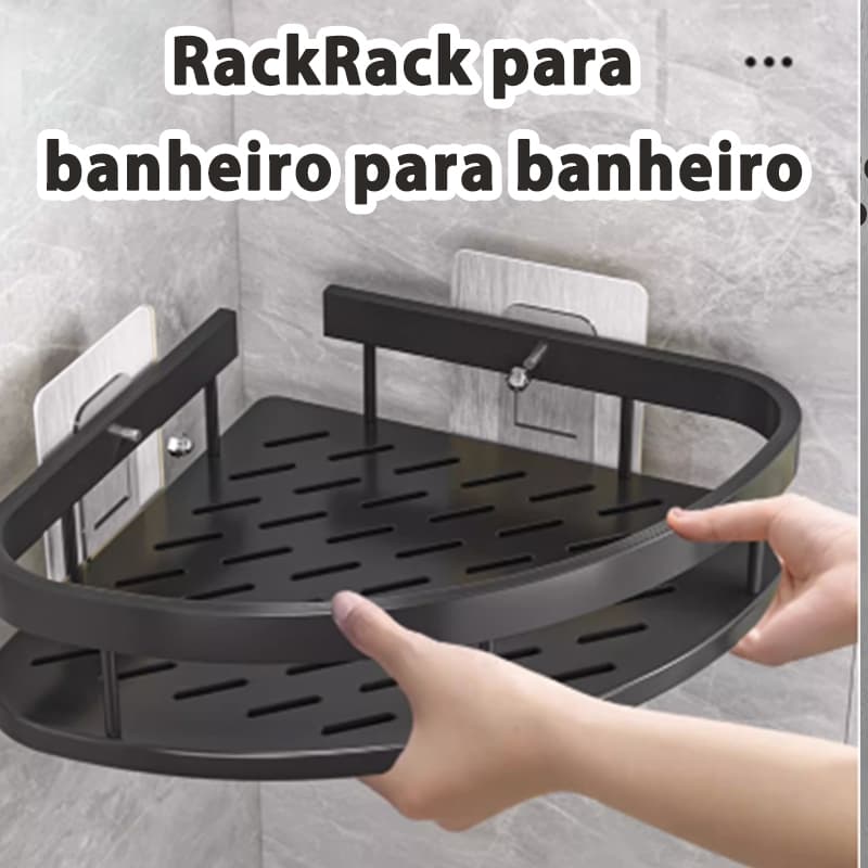 Suporte De Shampoo Prateleiras De Banheiro Sem Furo Premium Top