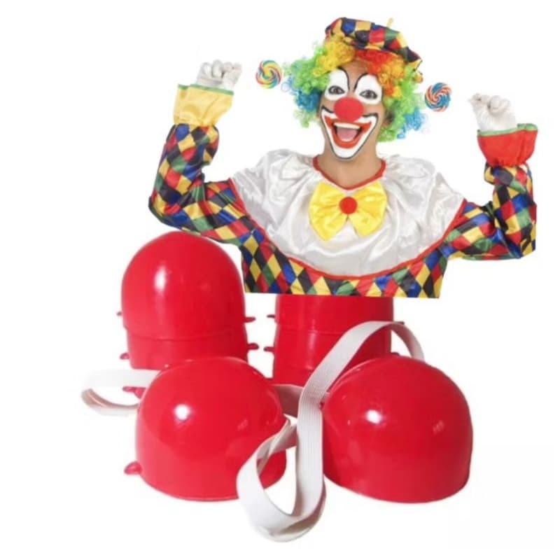 Kit 75 unidades Nariz de Palhaço Lembrancinha para Festa Infantil