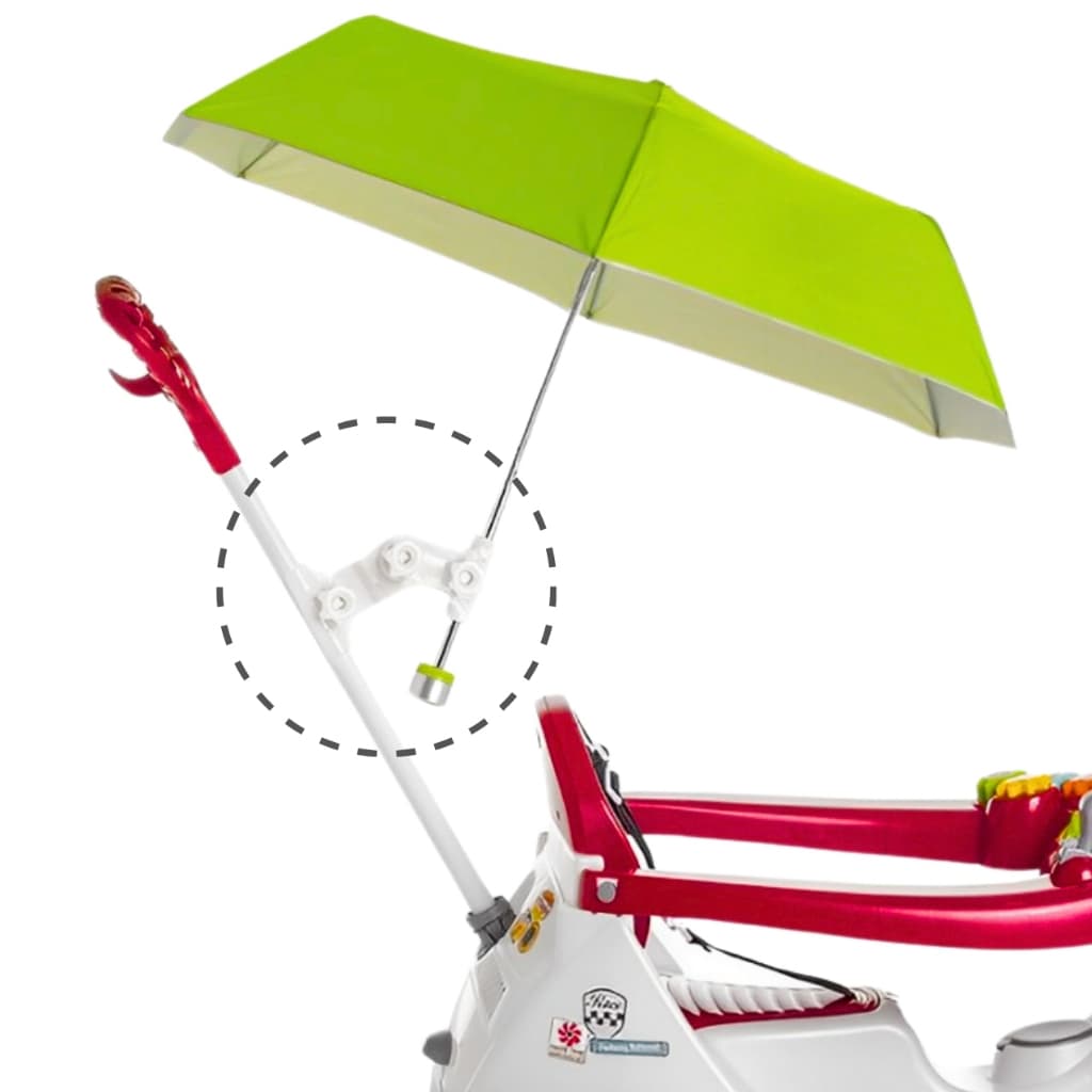 Suporte de Sombrinha Guarda-Chuva Sol Regulável 3 Engrenagens Resistente Capota Seguro Carrinhos Triciclos Infantil
