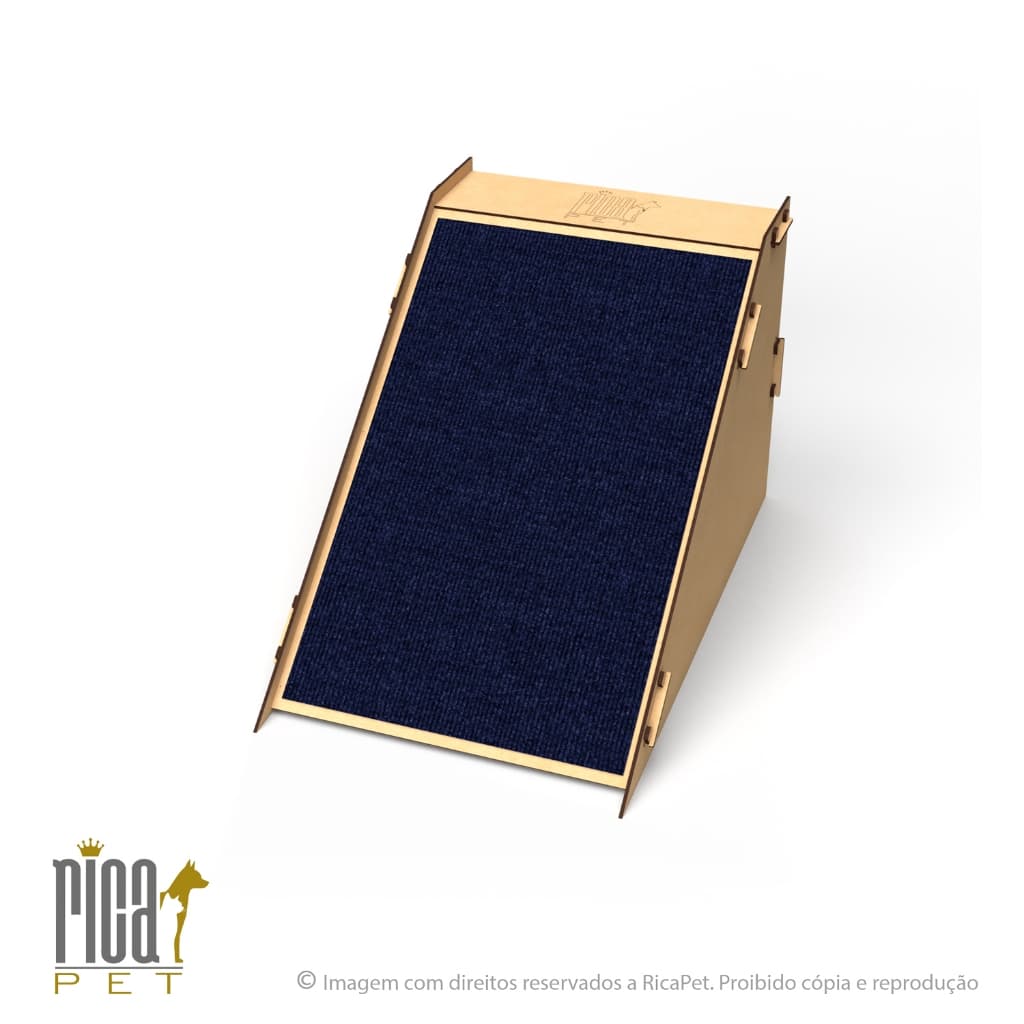 Arranhador Gato Rampa Anti Estresse Brinquedo Tóca Casinha Ricapet