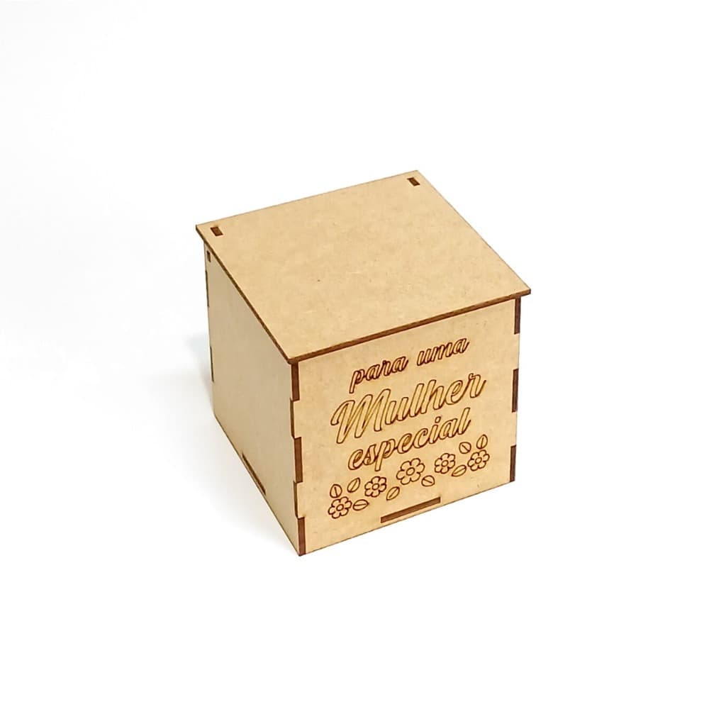 Porta caneca, caixa, caixinha embalagem para presente em mdf, feliz aniversario, eu amo você, obrigado, com amor