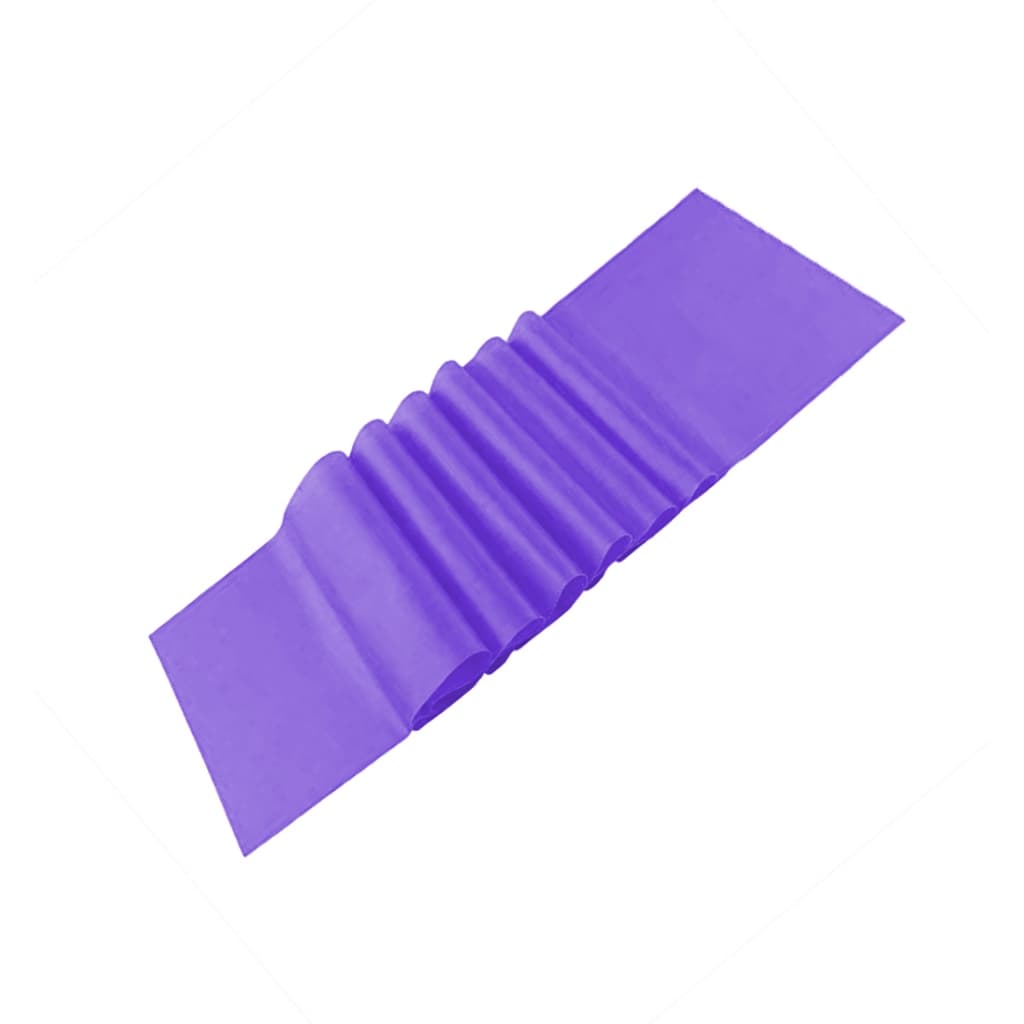FAIXA ELÁSTICA PARA EXERCICIOS DE PILATES YOGA FUNCIONAL AEROBICO ROXO