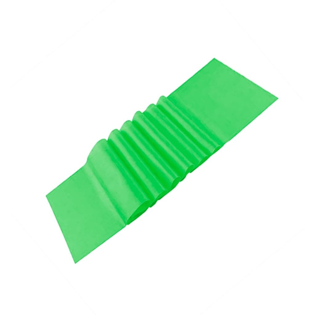 FAIXA ELÁSTICA PARA EXERCICIOS DE PILATES YOGA FUNCIONAL AEROBICO VERDE