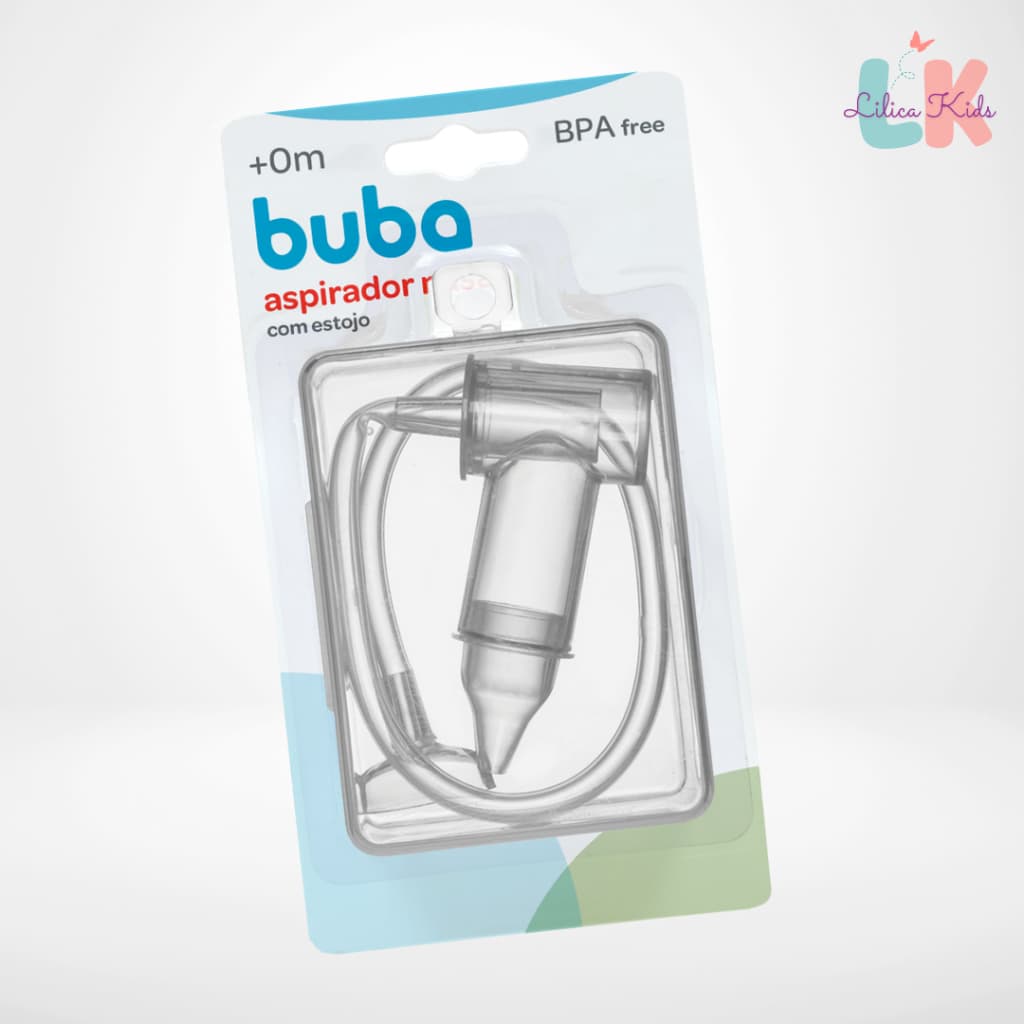 Aspirador Nasal de Sucção com Estojo para Bebe - Buba