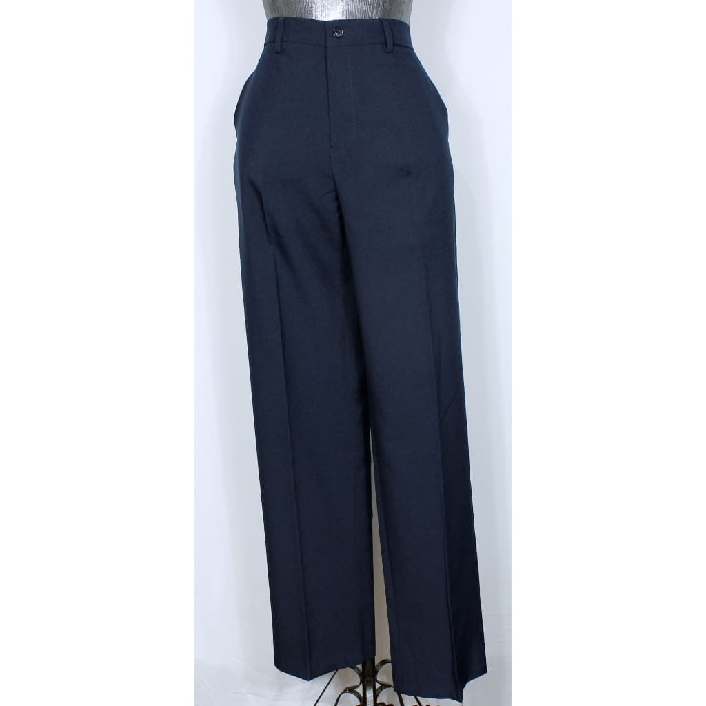 Calça social alfaiataria masculina reta azul marinho Colombo - Veste 44 - Ref. 2332 (brechó)