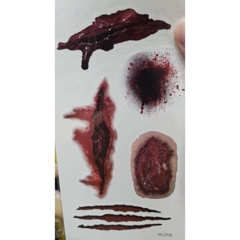 Tatuagem Halloween 3d