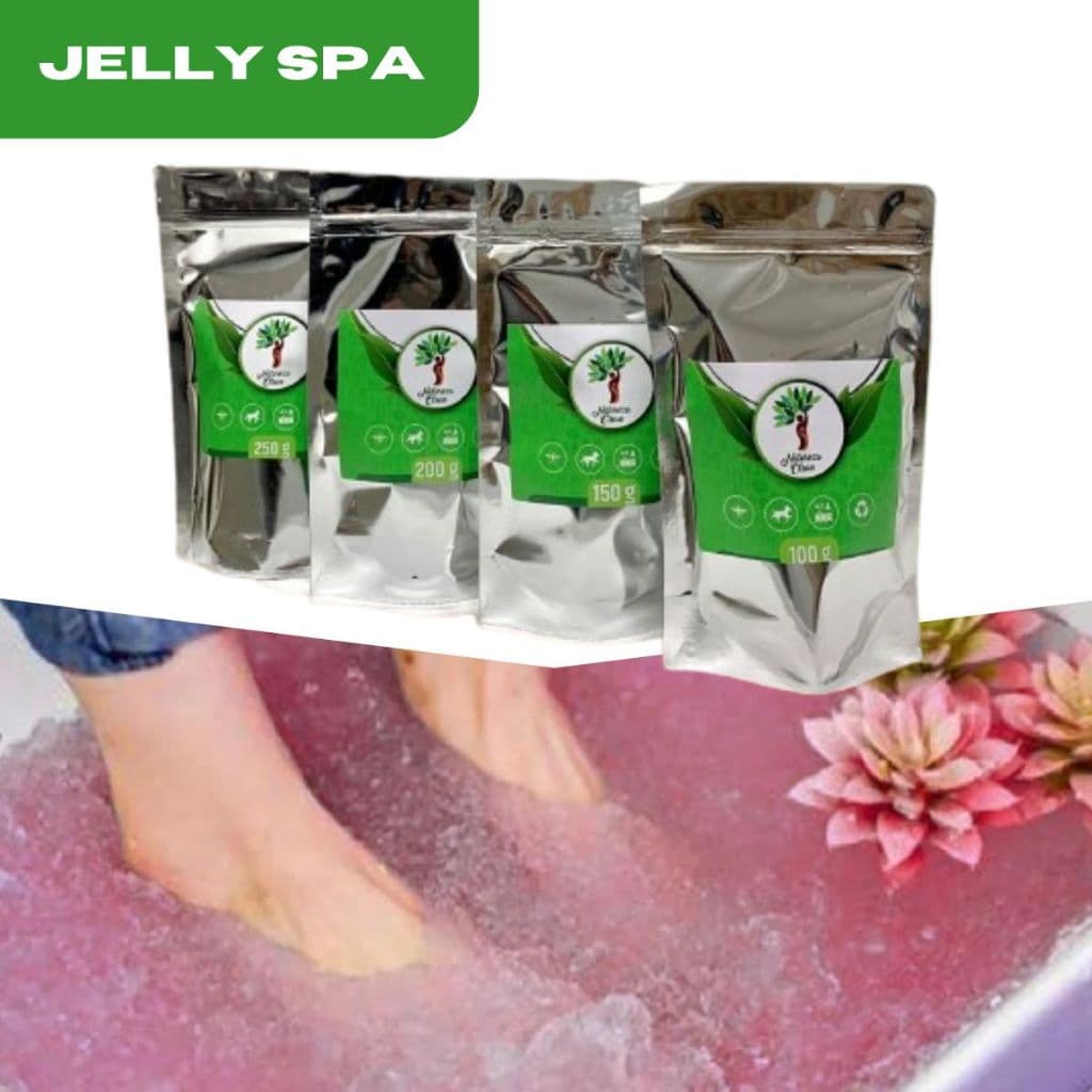 Spa de Gelatina - Jelly Spa Calm Geleia (Solvente + Essência Aromática + Escalda Para Os Pés)  - Qualidade & Ótimo