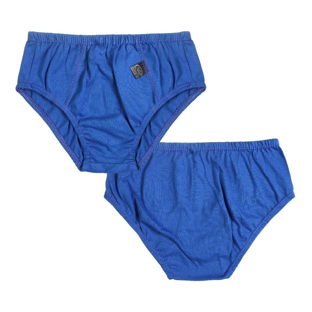 kit 5 Cuecas Slip Infantil 100% Algodão Lisa e Estampada Elástico Cós