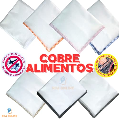 COBRE ALIMENTOS TELA MOSQUITEIRO TULE PROTETOR DE ALIMENTOS E BOLOS 1 UNIDADE COM VIÉS ESTAMPADO