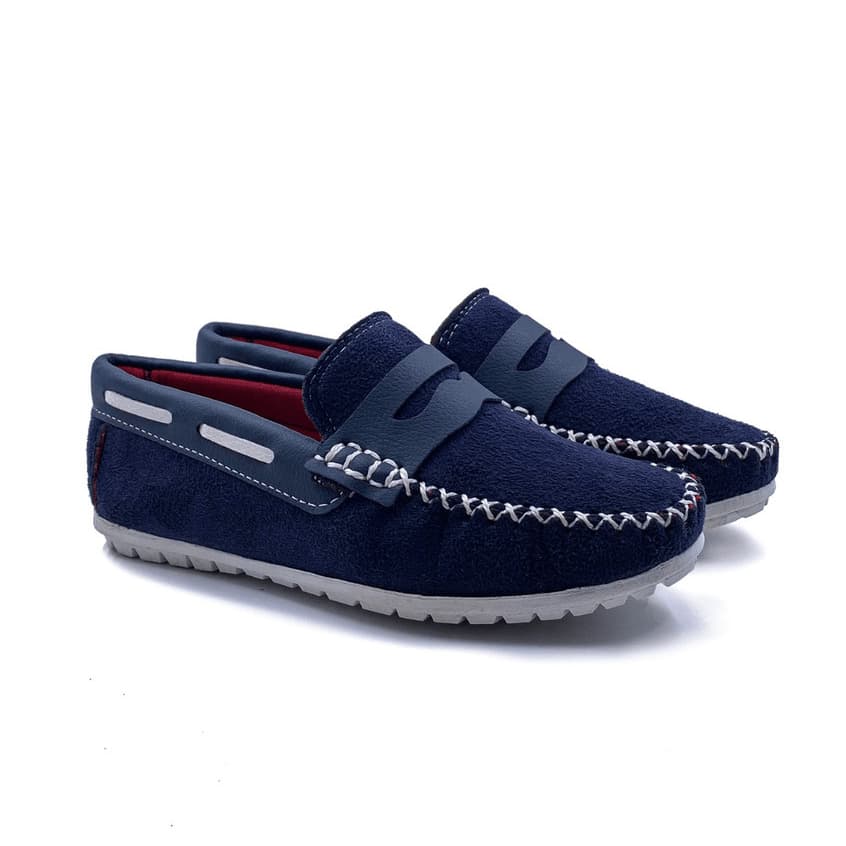 Sapatilha Mocassim Infantil Loafer Masculino Sapato Social Menino Kids Conforto e Qualidade