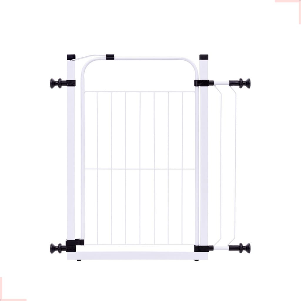 Grade Para Porta Portão Segurança Grade Para Cachorro Pet Criança Bebe Com Extensor de 10 cm - Medindo 69 à 84
