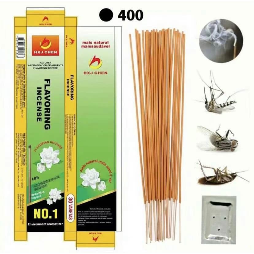 Kit 90 palitos Incenso repelente, para casa toda natural
