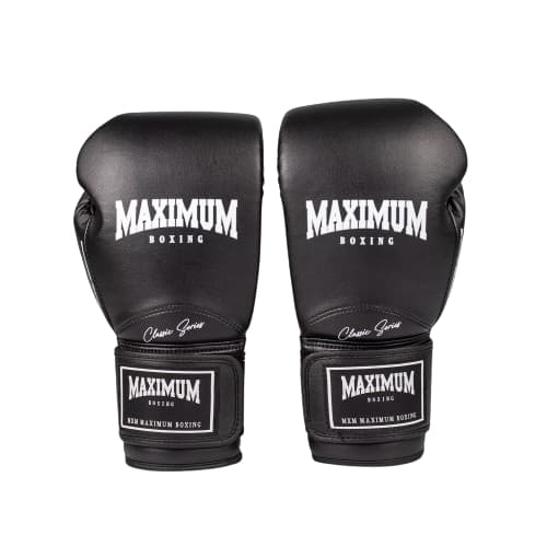 Luva De Boxe E Muay Thai Maximum New Classic Black