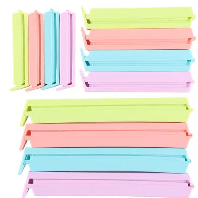 KIT Com 5 E KIT Com 12 PRENDEDOR DE EMBALAGENS para alimentos