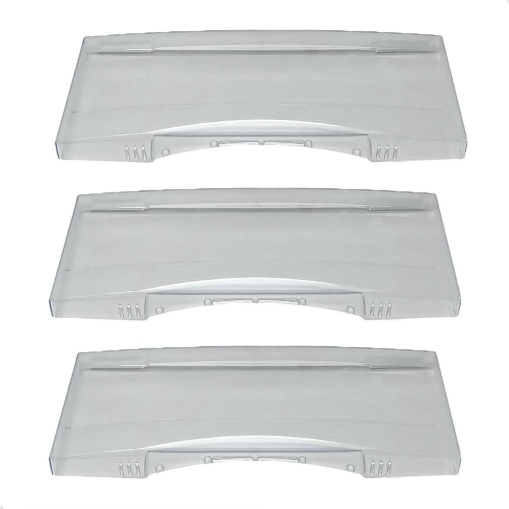 Kit 3 Tampas Gaveta Freezer Fe18 Fe26 Fe22 Ffe24 Electrolux Original