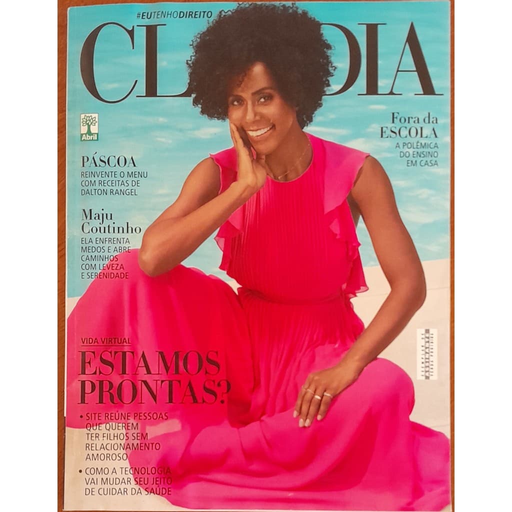 Revista Claudia Nº 691 Abril/2019 Maju Coutinho Emilia Clarke