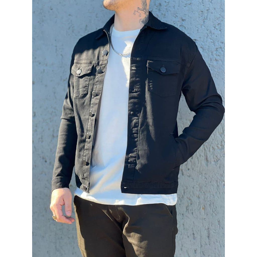 Jaqueta Jeans Masculina Alto Padrão