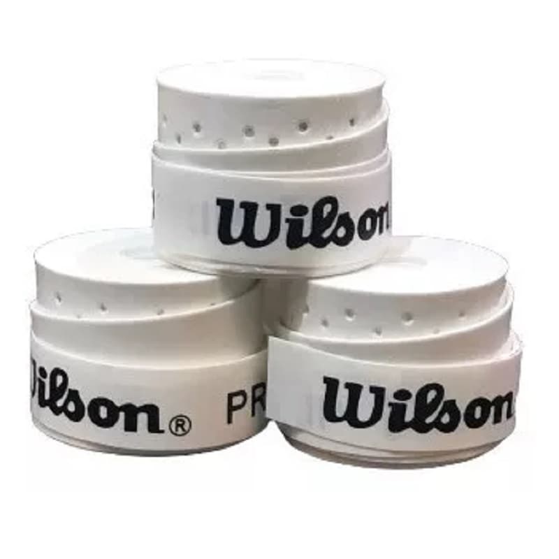 Overgrip Wilson Profile Perforated Para Raquetes de Tênis Beach Tennis, Badminton Squash Paddel