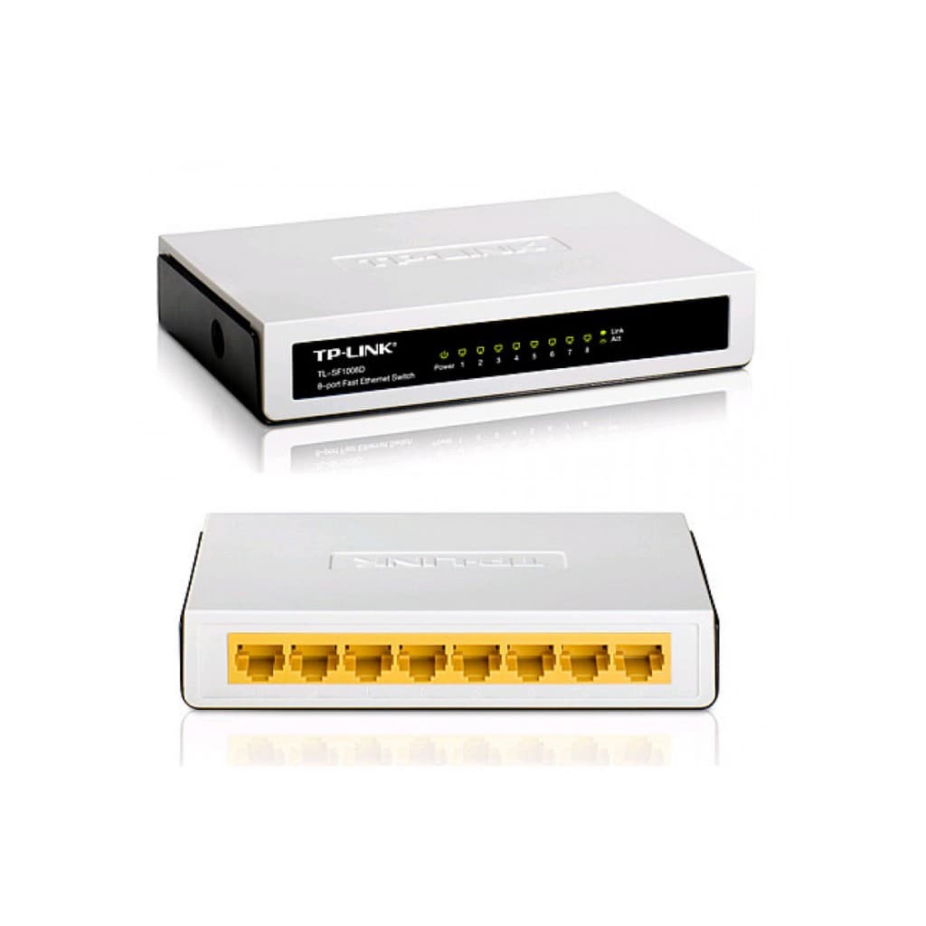 🚀 Switch TP-Link TL-SF1008D Ver 6.1 – 8 Portas 10/100 Mbps 🚀