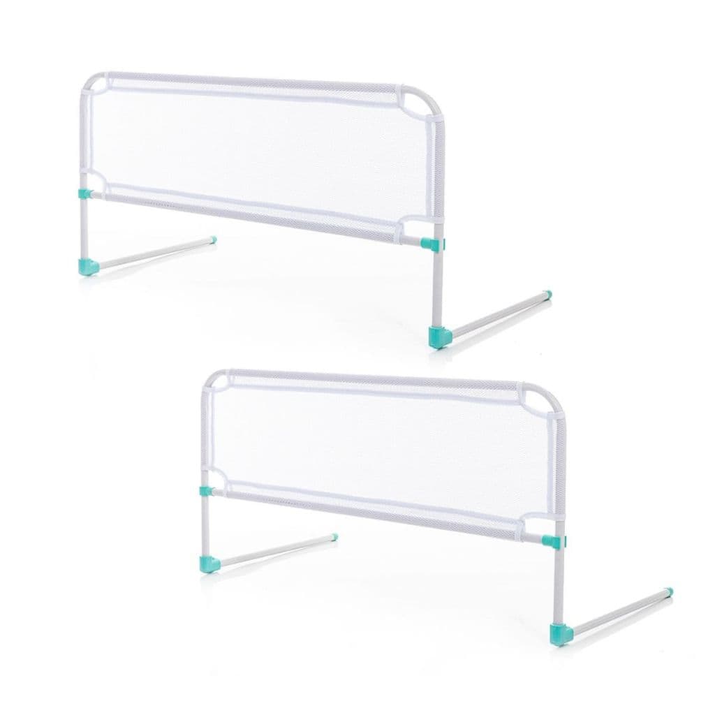 2 Grades Para Cama Proteção Tela Segurança Bebê Idoso Kit 2