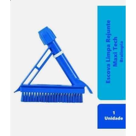 Escova Para Limpeza De Rejunte Azulejo Parede Piso Azul