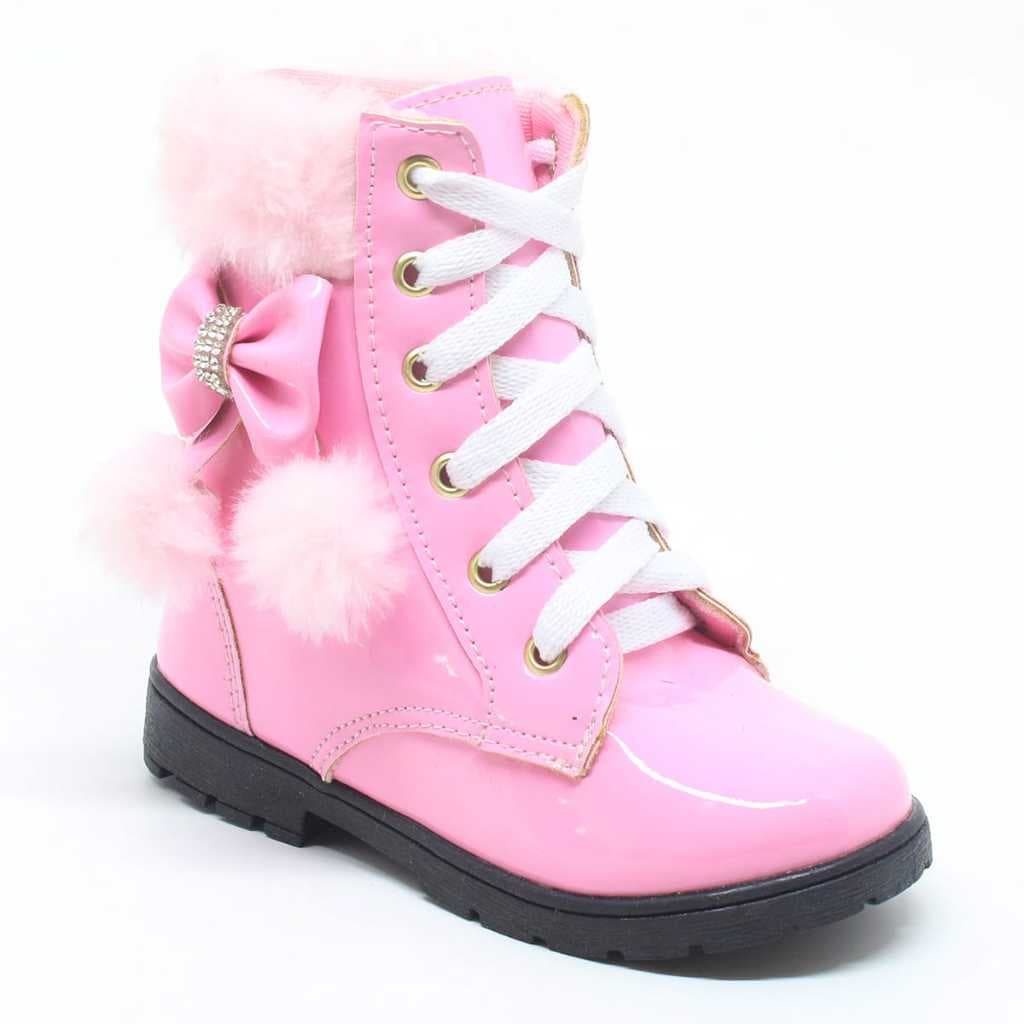 Bota Infantil Menina Galocha Botinha Moda Estilo Confortável Leve Blogueirinha Promoção