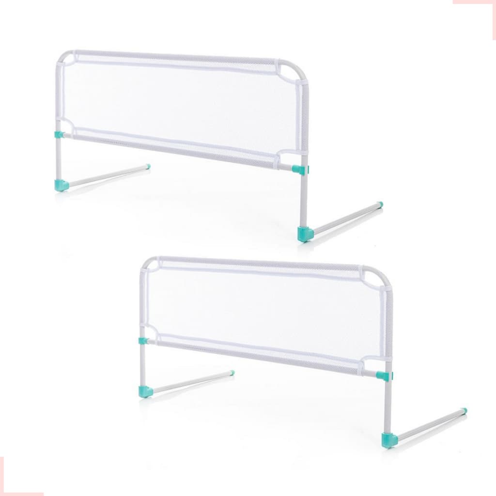 2 Grades Para Cama Proteção Tela Segurança Bebê Idoso Kit 2
