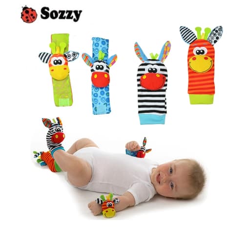 Kit Sozzy Meias E Pulseiras Com Chocalhos - Envio em 24 Hrs