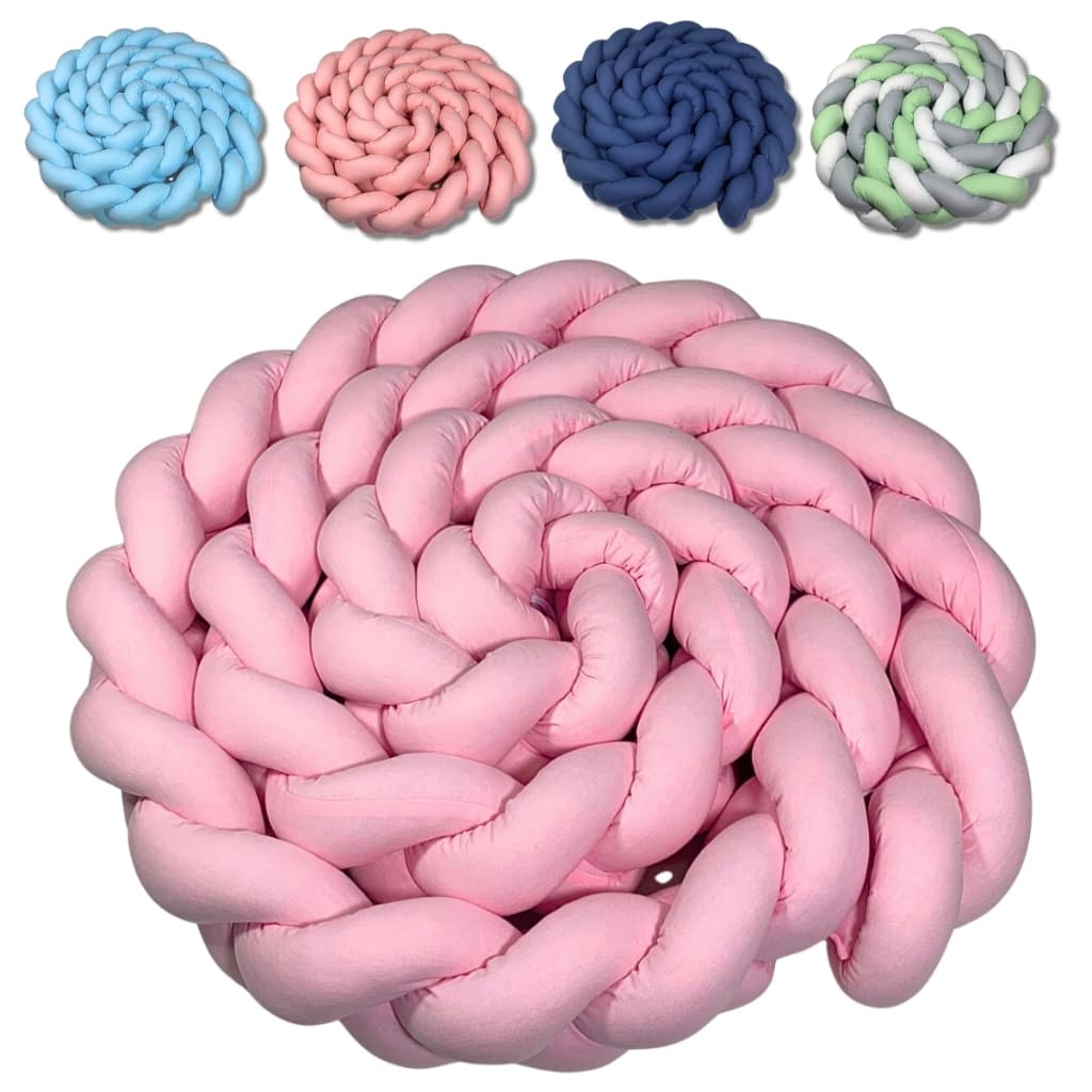 Protetor de Berço Trança Lateral Avulsa 3.80 metros 200 Fios