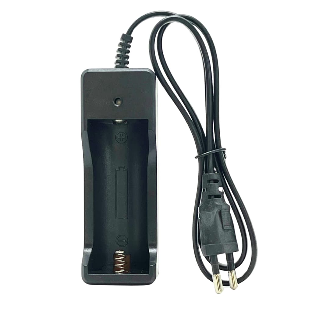 Carregador Bateria 26650 18650 Lanterna Tatica T9 X900 T2 Unico Verde