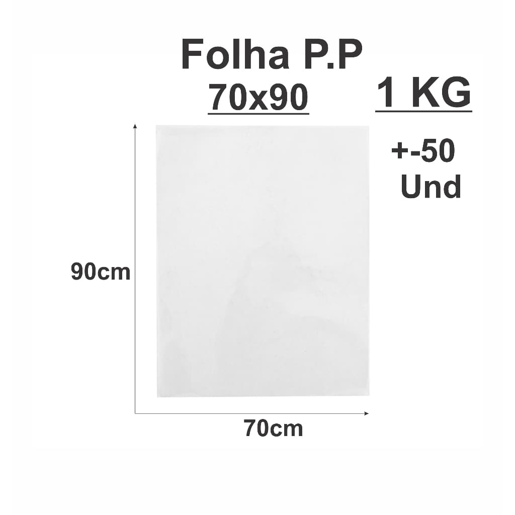 Folha Transparente 70x90 1 Kg Tipo Celofane Polipropileno Cestas Bolos Ovos De Pascoa Buque