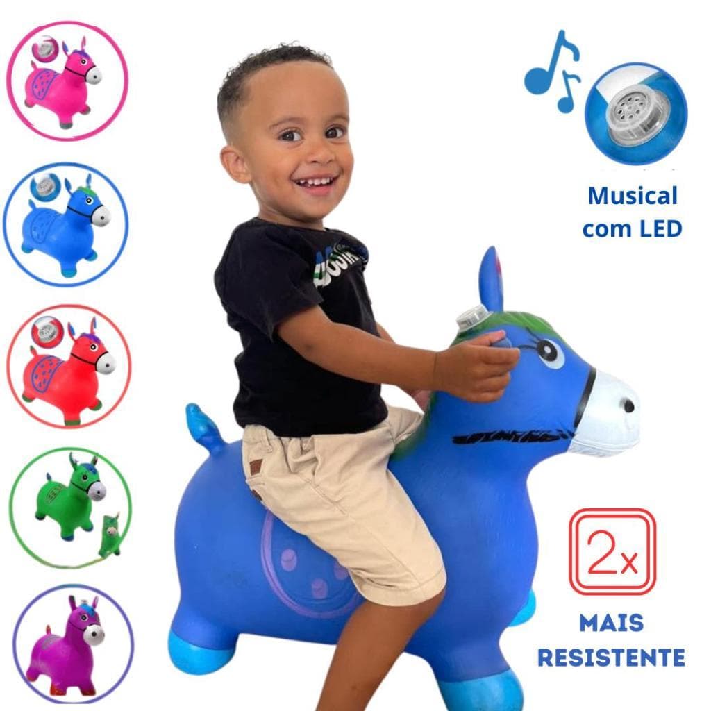 Cavalinho Upa Upa Pula Pula Com Musical No Cavalinho