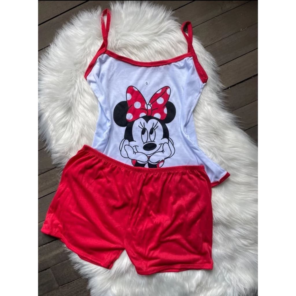 Baby doll infantil estampado Pijama Alça menina